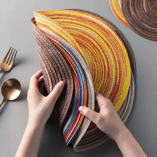 Stylish Round Placemats