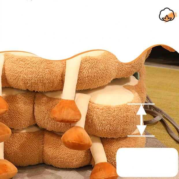 Memory Foam Bread Toast Cushion