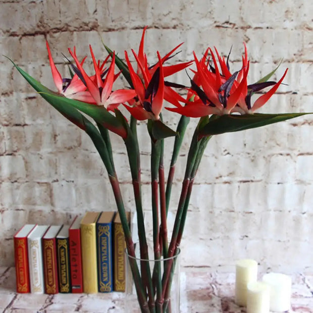 Artificial Bird of Paradise Silk Plant Set of 2