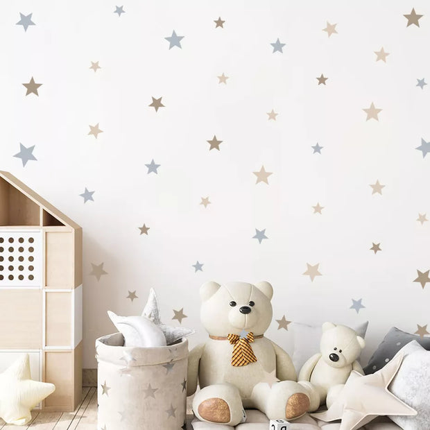 Removable Cartoon Star Wall Stickers