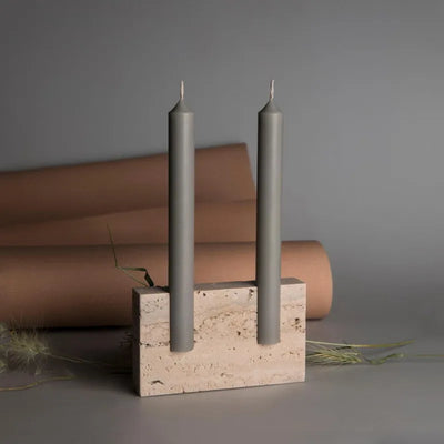 Handcrafted Marble Taper Candle Holder