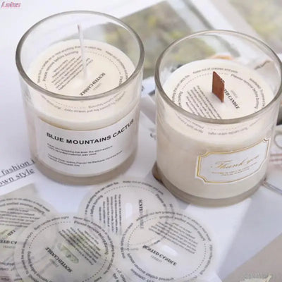 10Pcs Handmade Candle Stickers