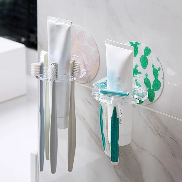 Toothbrush Holder and Storage Rack