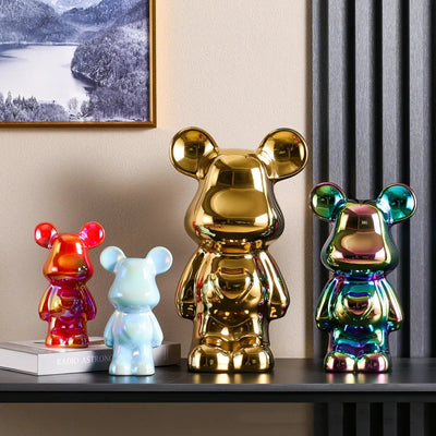 Nordic Bearbrick Living Room Decor