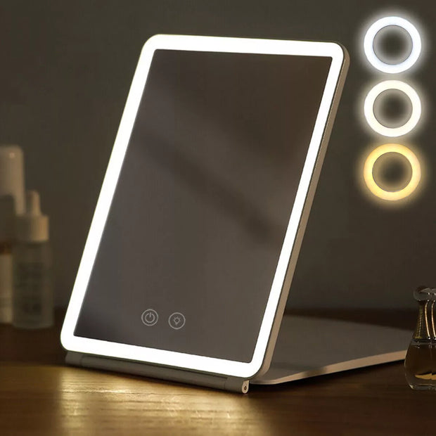 Ultimate Foldable LED Makeup Mirror