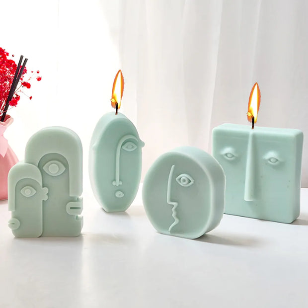 Nordic Silicone Candle Mold