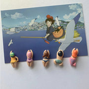 5pcs Swimming Cartoon Magnets