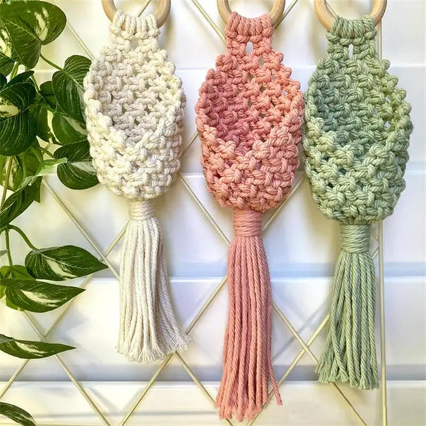 Stunning Macrame Wall Hanging Air Plant Holder