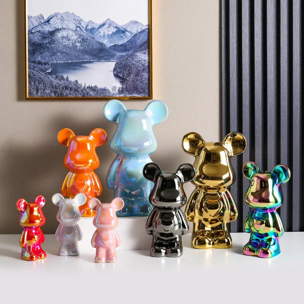 Nordic Bearbrick Living Room Decor