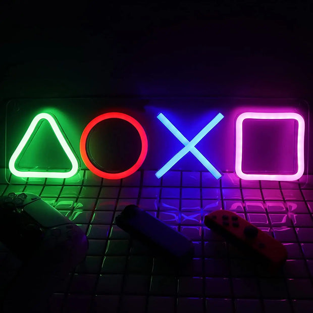LED Game Icon Neon Sign