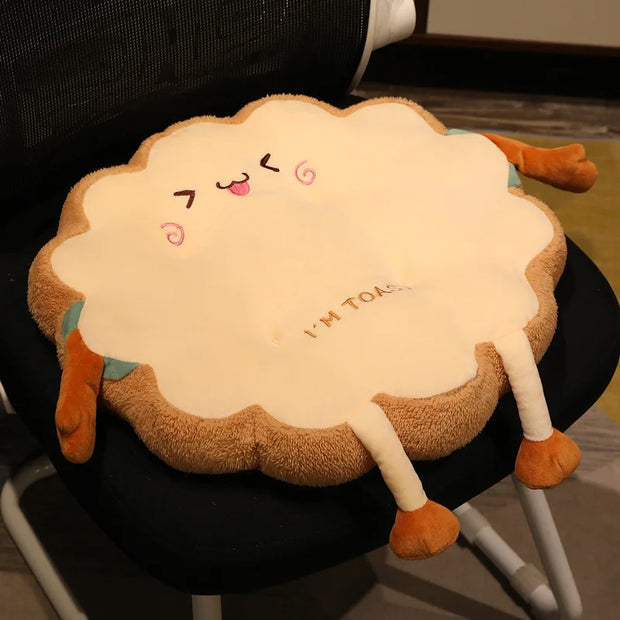 Memory Foam Bread Toast Cushion