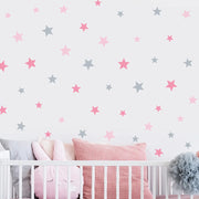 Removable Cartoon Star Wall Stickers