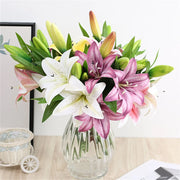 Stunning Artificial Lily Bouquet