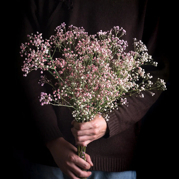 Realistic White Artificial Flowers