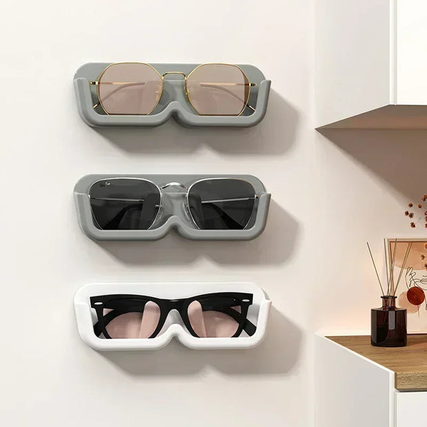 Wall Mounted Glasses Storage Shelf