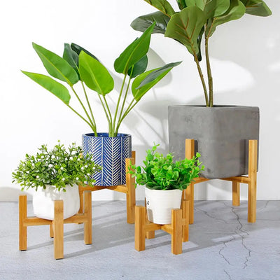Wooden Plant Stand Flower Pot Holder
