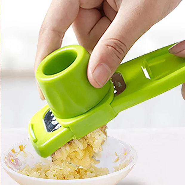 Garlic Crusher Grinder and Cutter