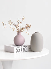 Nordic Style Ceramic Vase for Home Decor