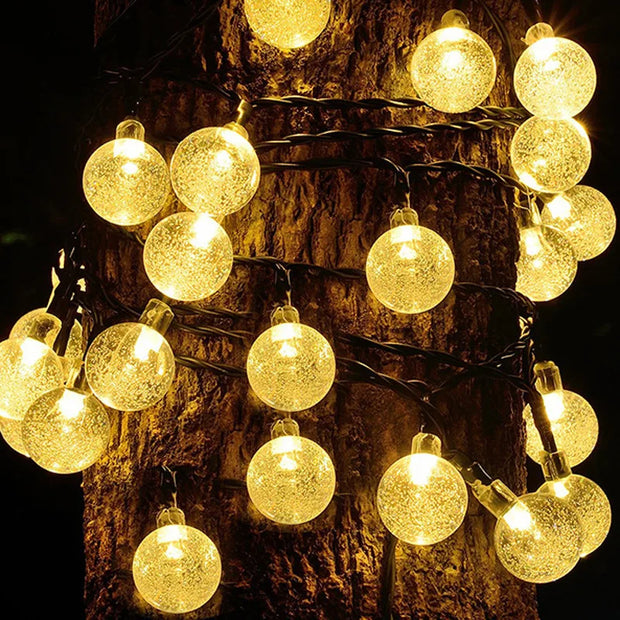 100 LED Solar Fairy String Lights Outdoor - Waterproof