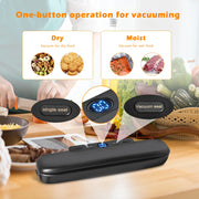 Electric Food Vacuum Sealer Machine And Storage Bags Set