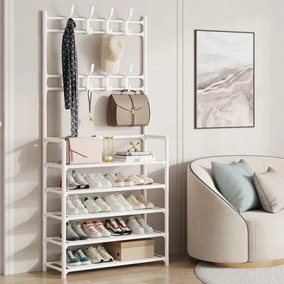 High-Quality Multi-Layer Shoe Rack & Clothes Hanger