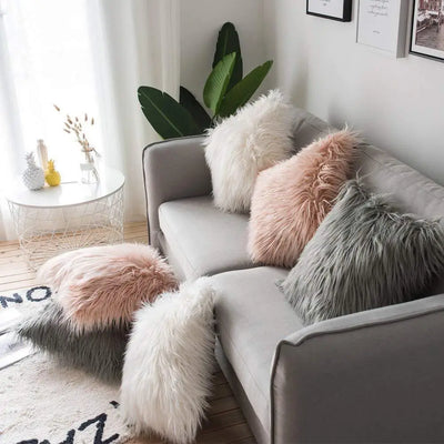 Luxurious Soft Fur Pillows