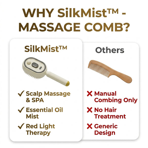 50% OFF TODAY  SilkMist™ - Massage Comb