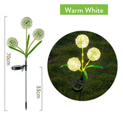 Solar Dandelion Flower Light