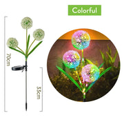 Solar Dandelion Flower Light