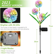 Solar Dandelion Flower Light