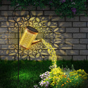 Solar Watering Can with Cascading Light