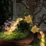 Solar Watering Can with Cascading Light