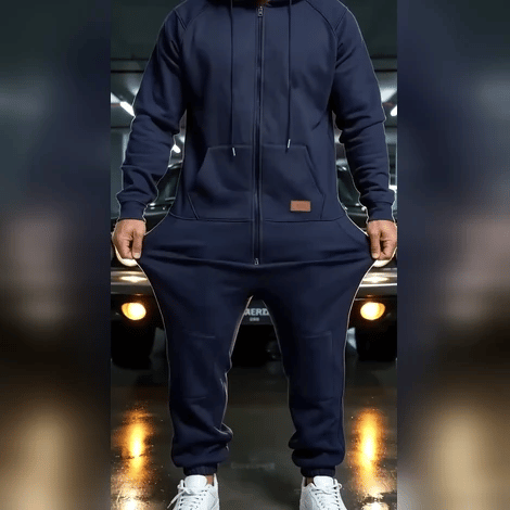 50% OFF TODAY | ZipSnug™ - Fleece Cargo Jumpsuit