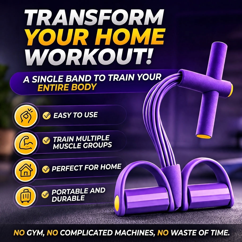 1+1 FREE TODAY | FitForce™ - Pedal Resistance Band