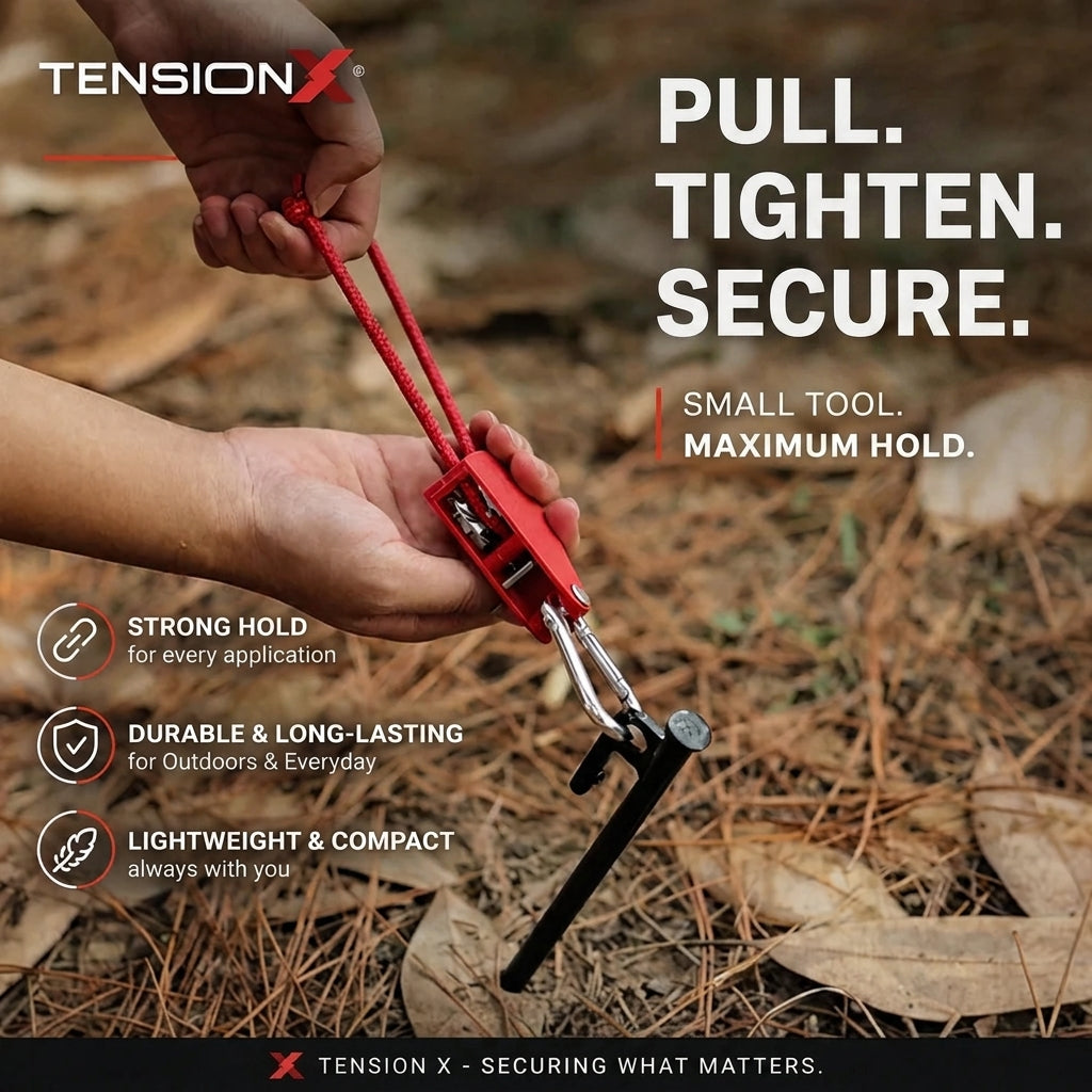 4+4 FREE TODAY | TensionX™ - One pull is all it takes