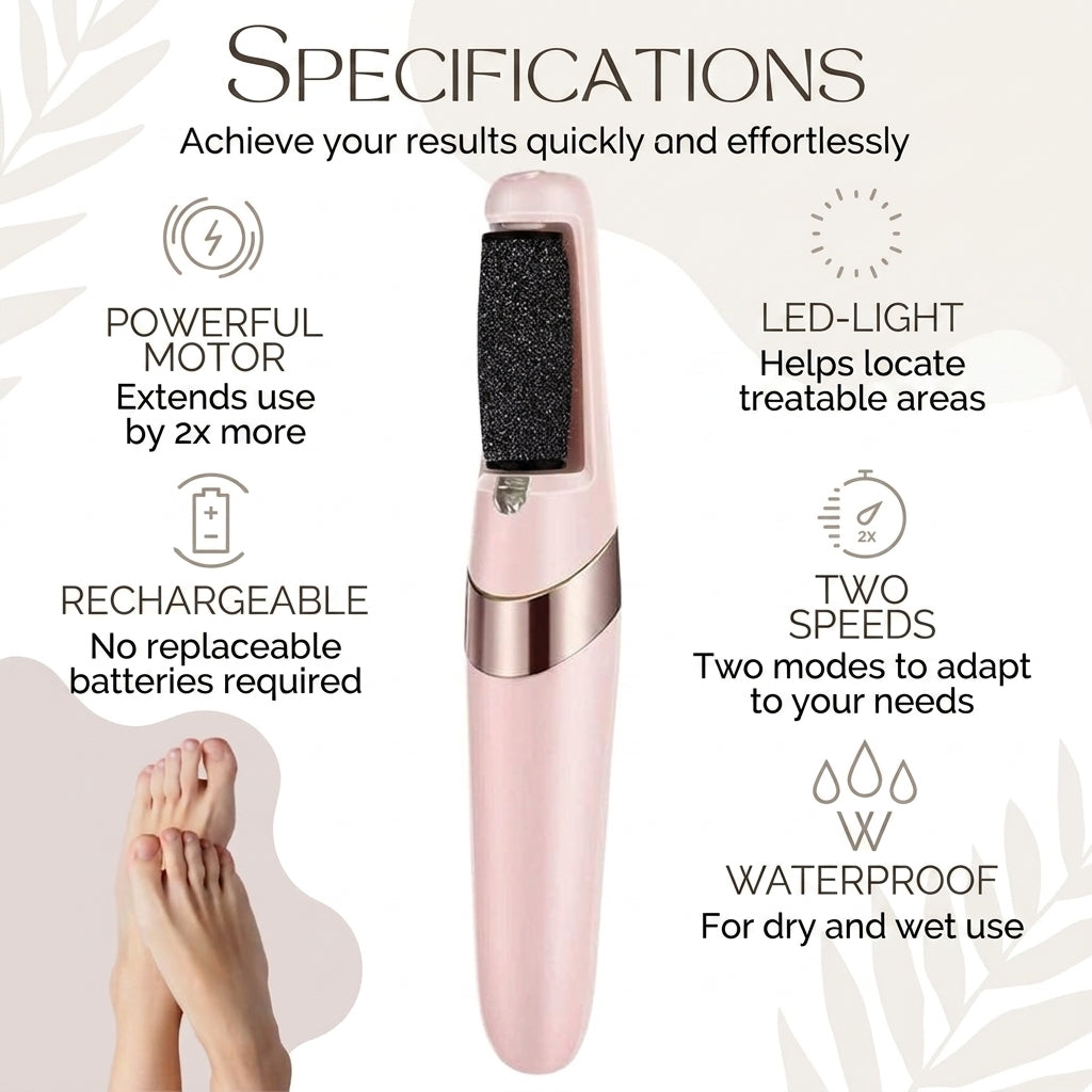 50% OFF TODAY | CallusMaster™ - Electric Callus Remover