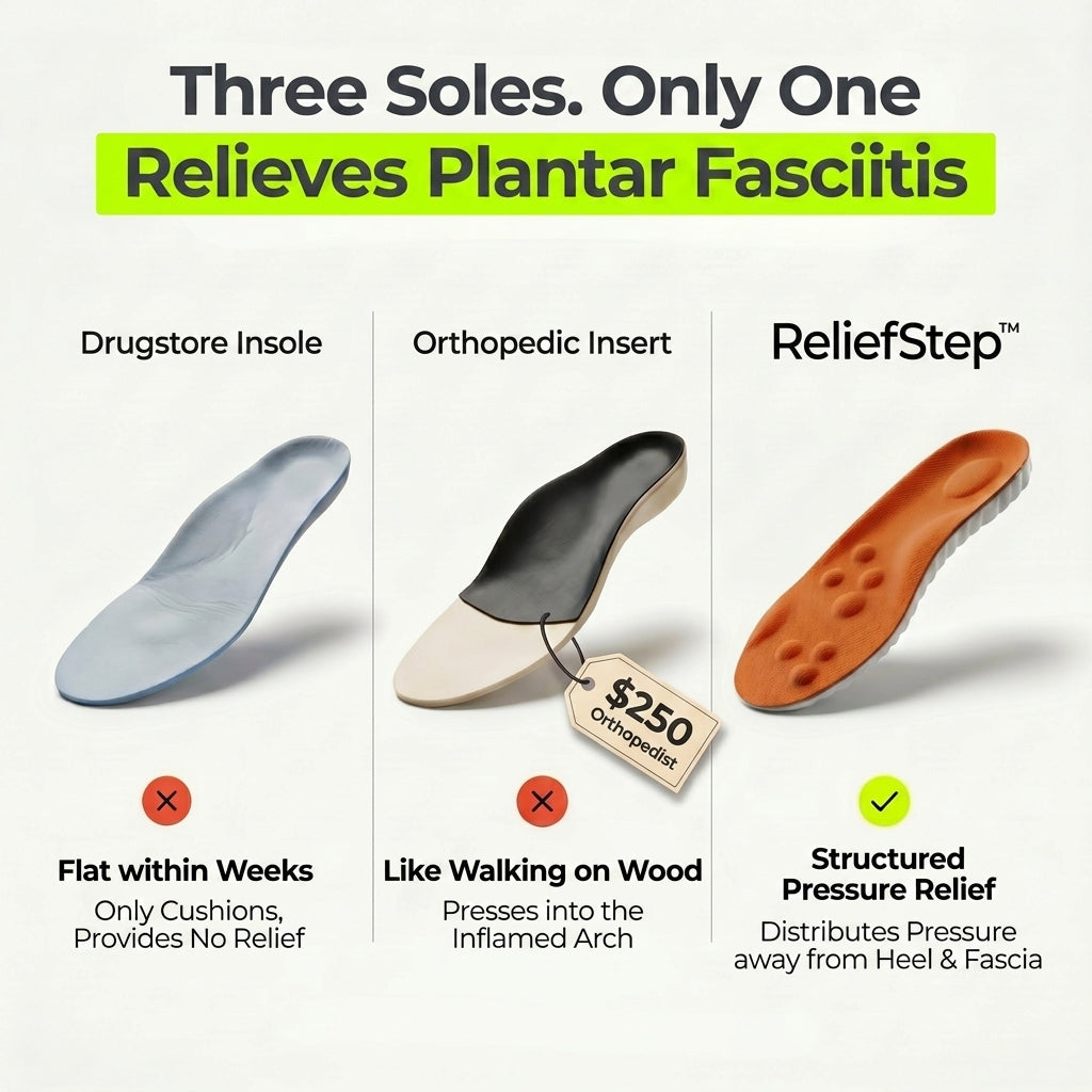50% OFF TODAY | ReliefStep™ - Relief Insoles