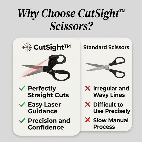1+1 FREE TODAY  CutSight™ - Laser Scissors