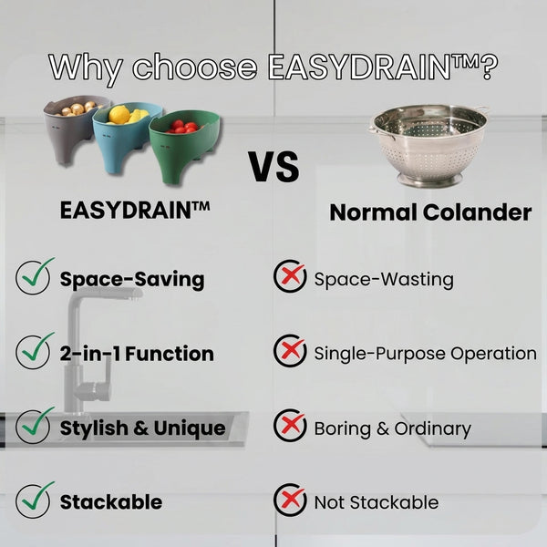 50% OFF TODAY  EasyDrain™ - Achieve a clean and hygienic kitchen!