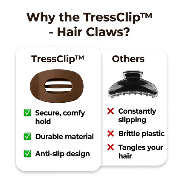4 + 4 FREE TODAY  TressClip - Hair claws