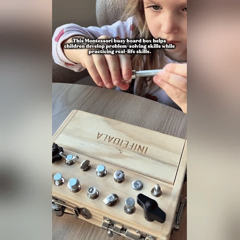 50% OFF TODAY | LockLearn™ - Montessori  Screwdriver Board