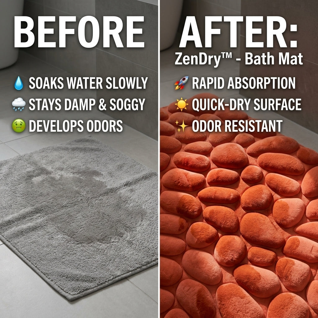 50% OFF TODAY | ZenDry™ - Bath Mat