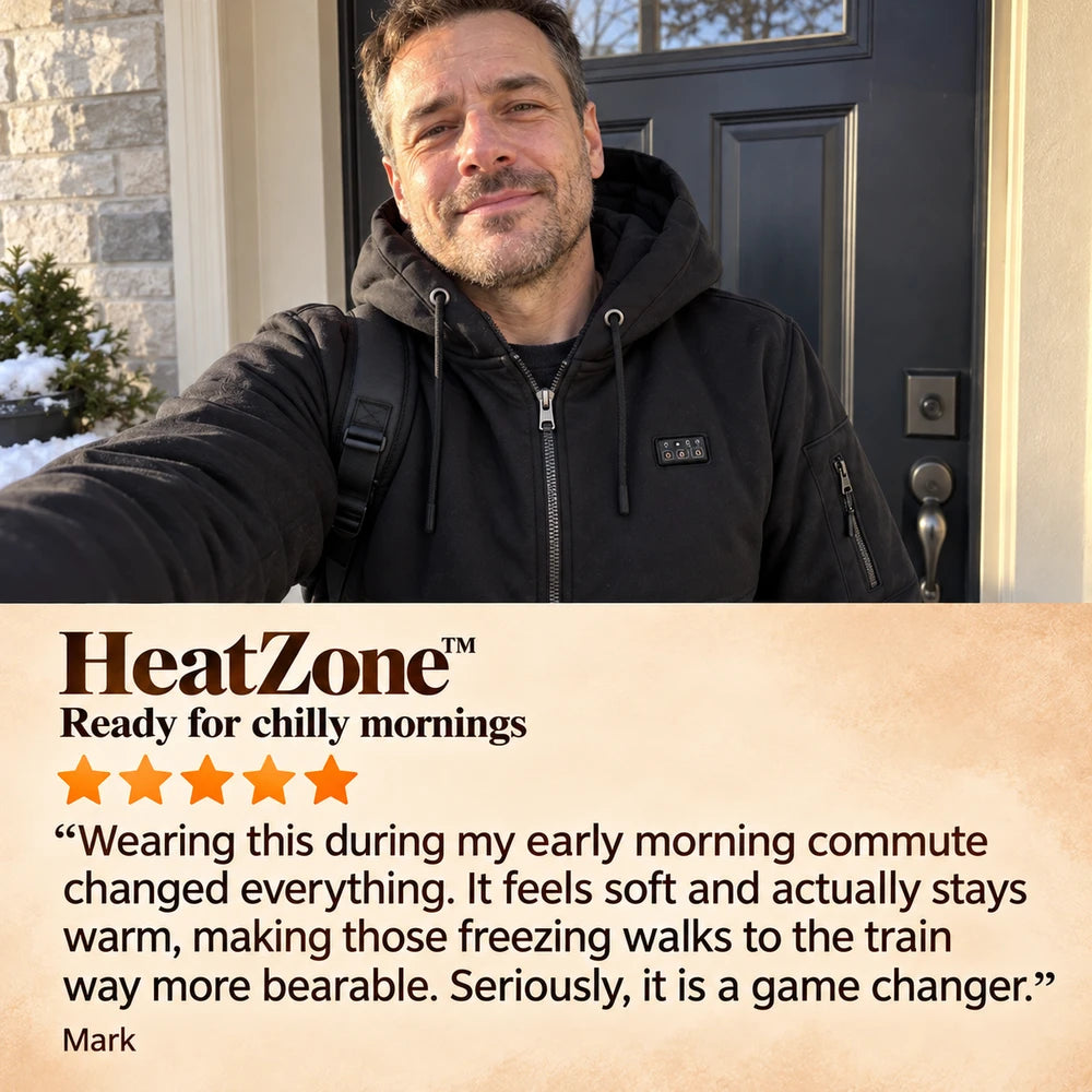50% OFF TODAY | HeatZone™ - Heated Hoodie
