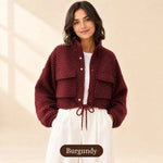 50% OFF TODAY | PlaidCrop™ - Retro Short Coat
