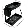 50% OFF TODAY | SinkGlide™ - 2-Tier Under-Sink Rack