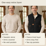 50% OFF TODAY | CoreWarm™ - Fleece Lined Vest