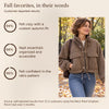 50% OFF TODAY | PlaidCrop™ - Retro Short Coat