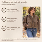 50% OFF TODAY | PlaidCrop™ - Retro Short Coat