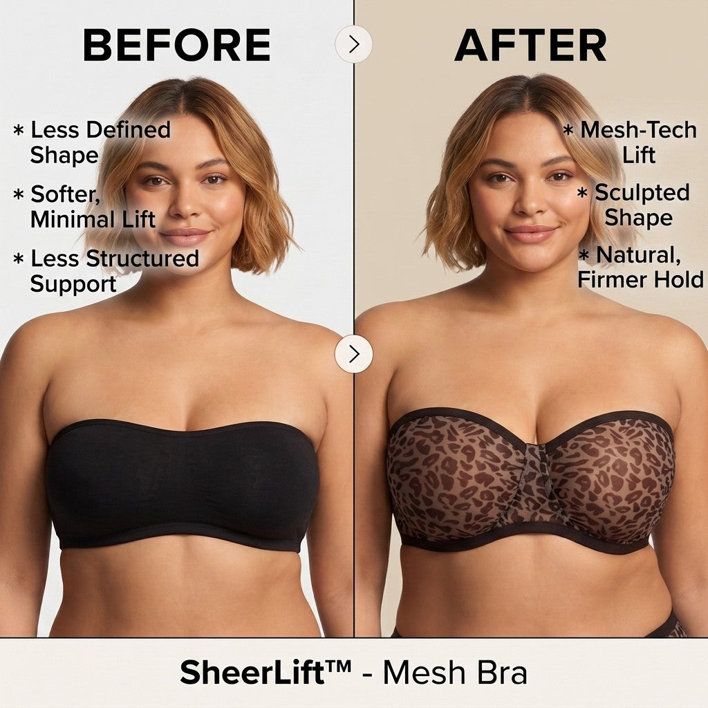 50% OFF TODAY | SheerLift™ - Mesh bra