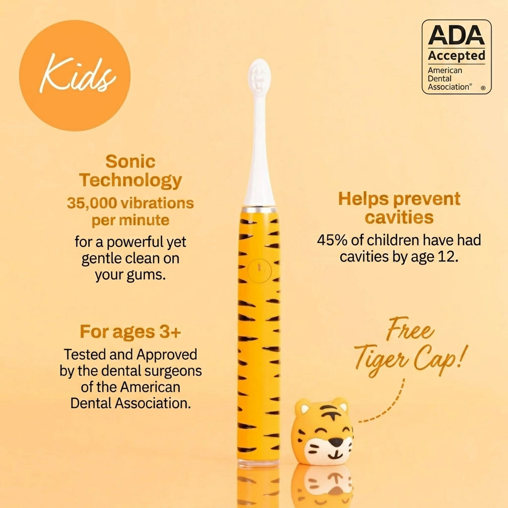 50% OFF TODAY | SmileSpark™ - Children's Electric Toothbrush